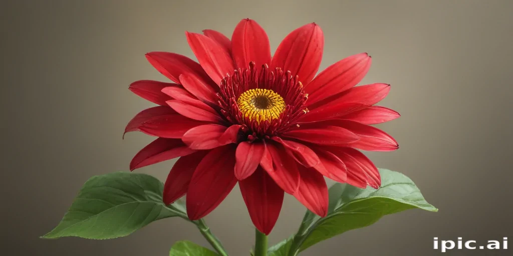 red flower png