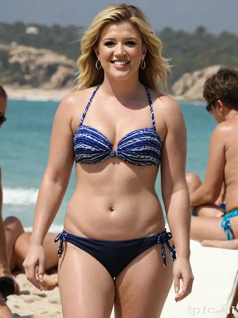 Kelly Clarkson in bikini