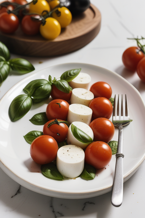 what goes with caprese salad