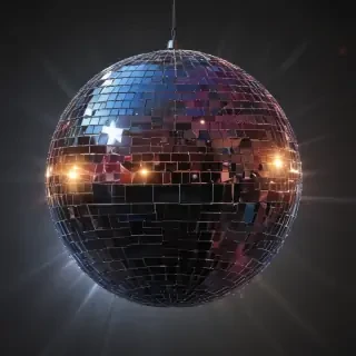 mirrorball png