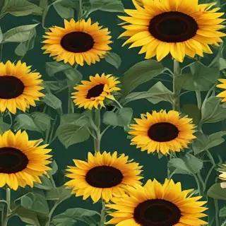 sunflower backgrounds aesthetic
