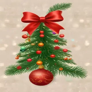 merry christmas clip art transparent background
