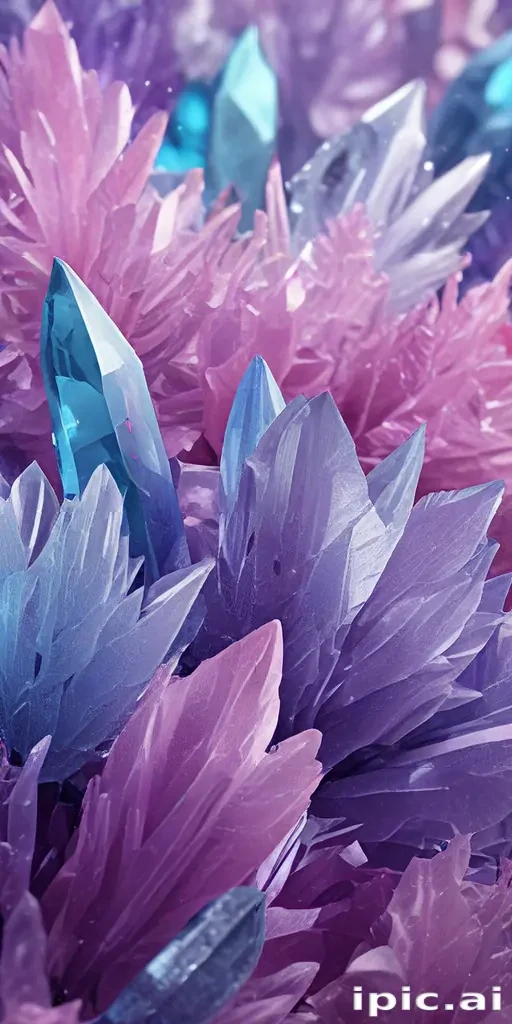 crystals background