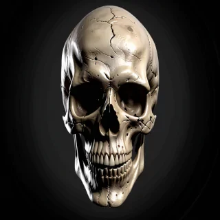 skull face png