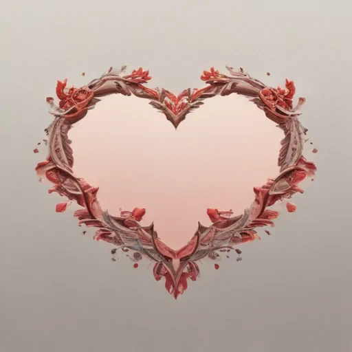 heart border png aesthetic