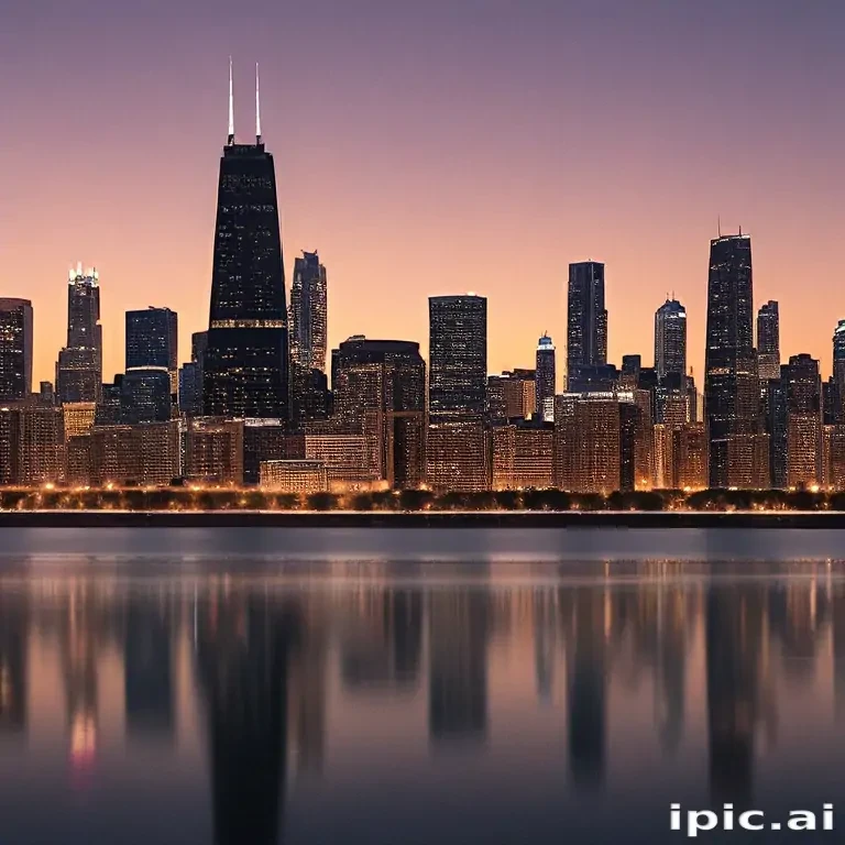 chicago skyline png
