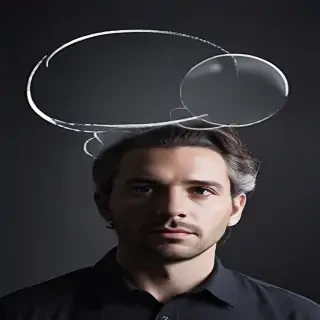 transparent thought bubble