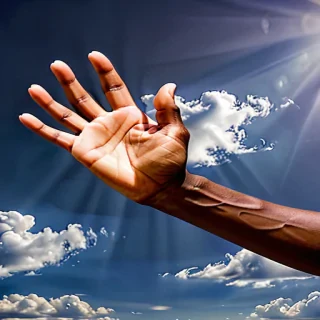hands reaching out png