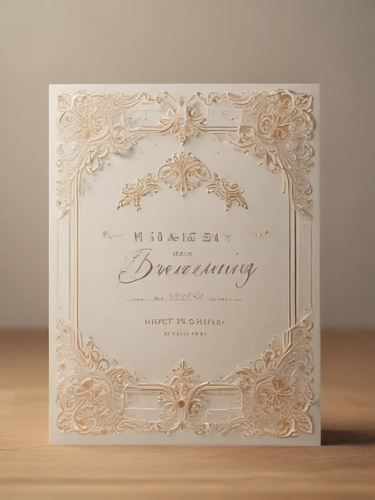 greeting card mockup