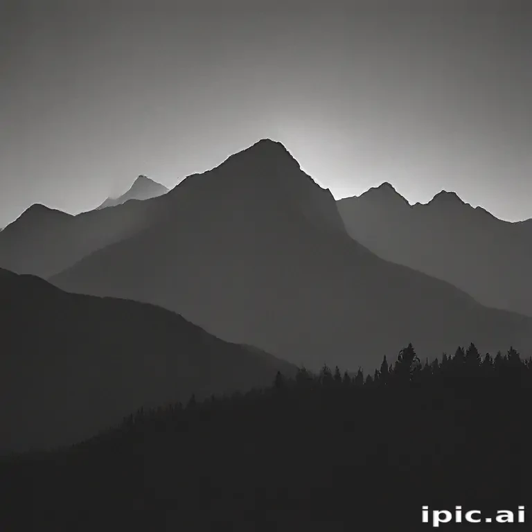 mountain silhouette