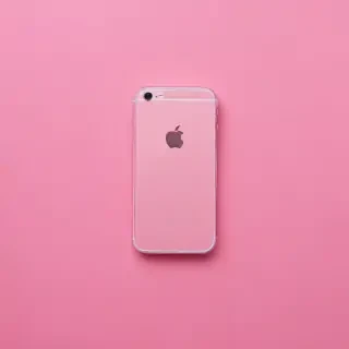 iphone pink background
