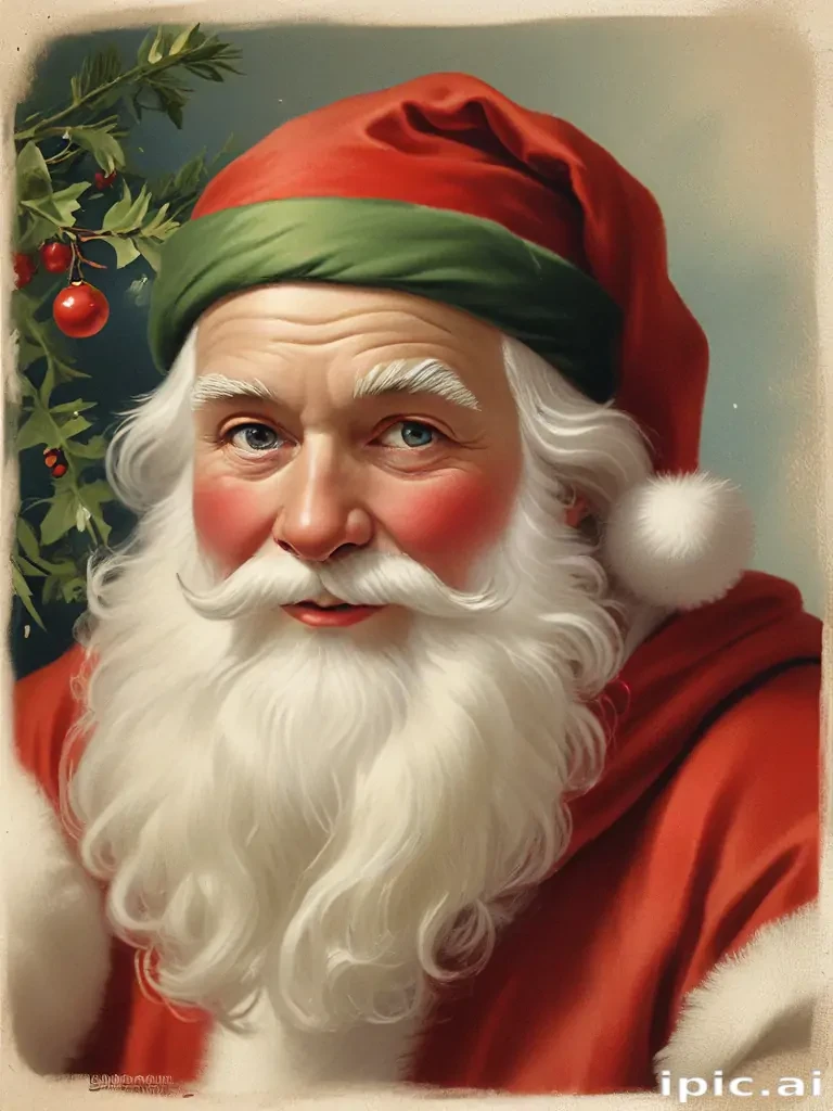 vintage santa image