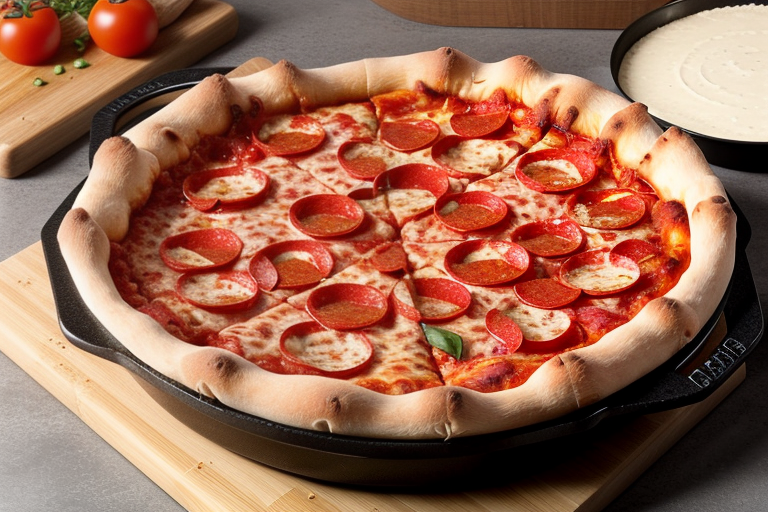 deep dish pan for pizza