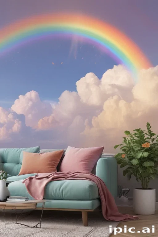 rainbow wallpapers pastel