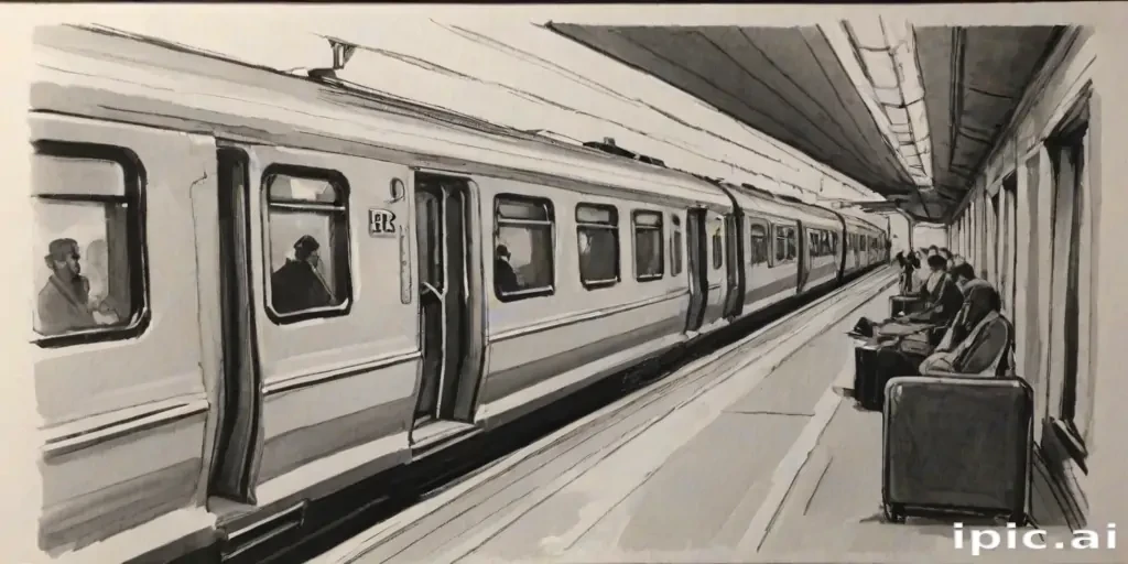 train sketch