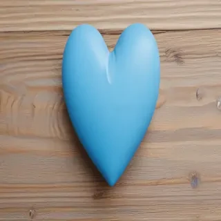 blue heart