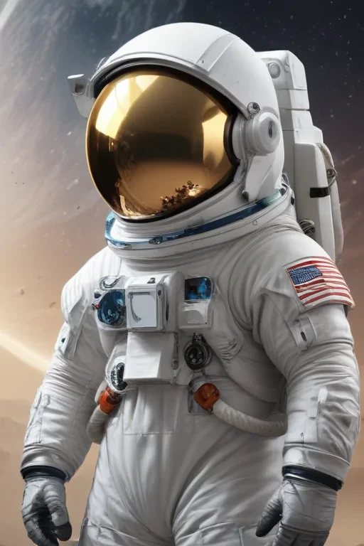 astronaut cartoon