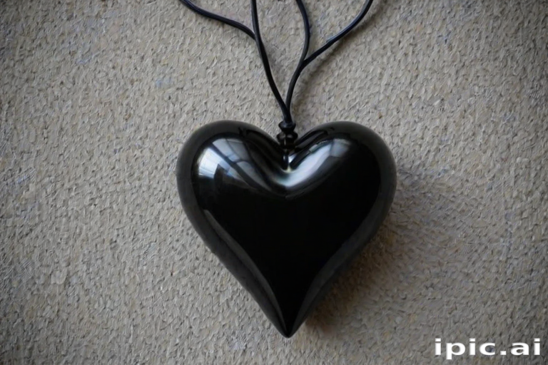 black heart pic