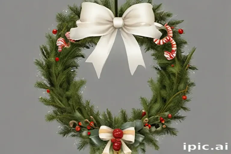 christmas wreath transparent
