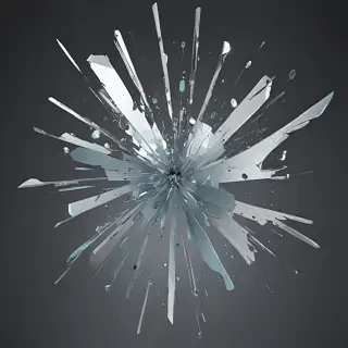 glass shattering png