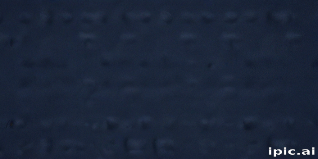 Abstract Dark Blue Texture with Subtle Patterns and Variations in Depth
