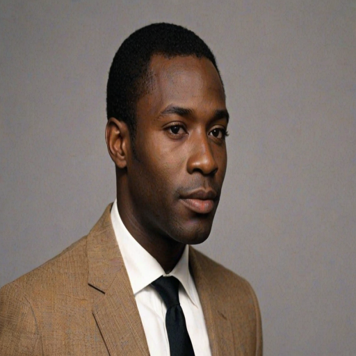 black man