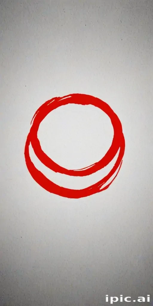 red circle