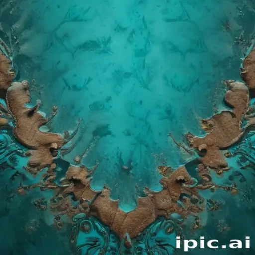 turquoise background
