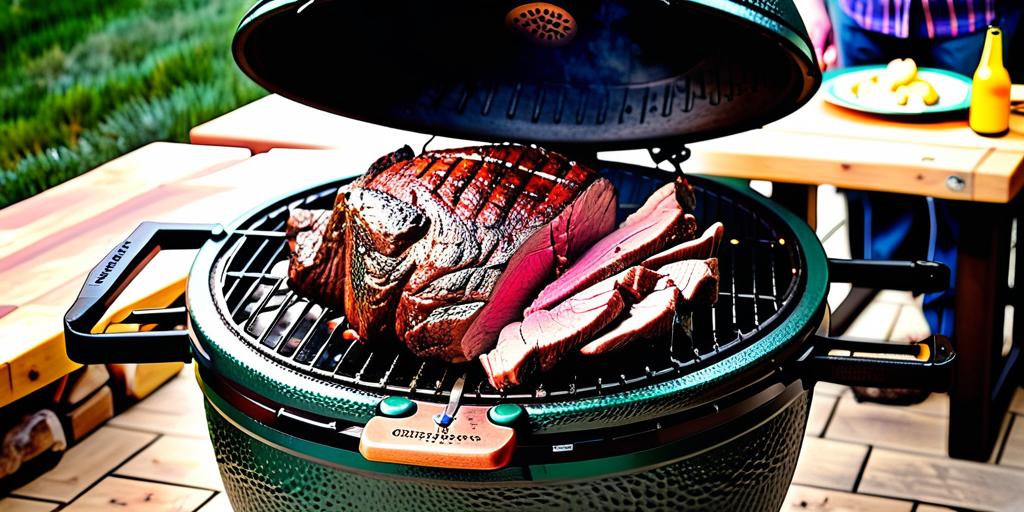 chuck roast big green egg
