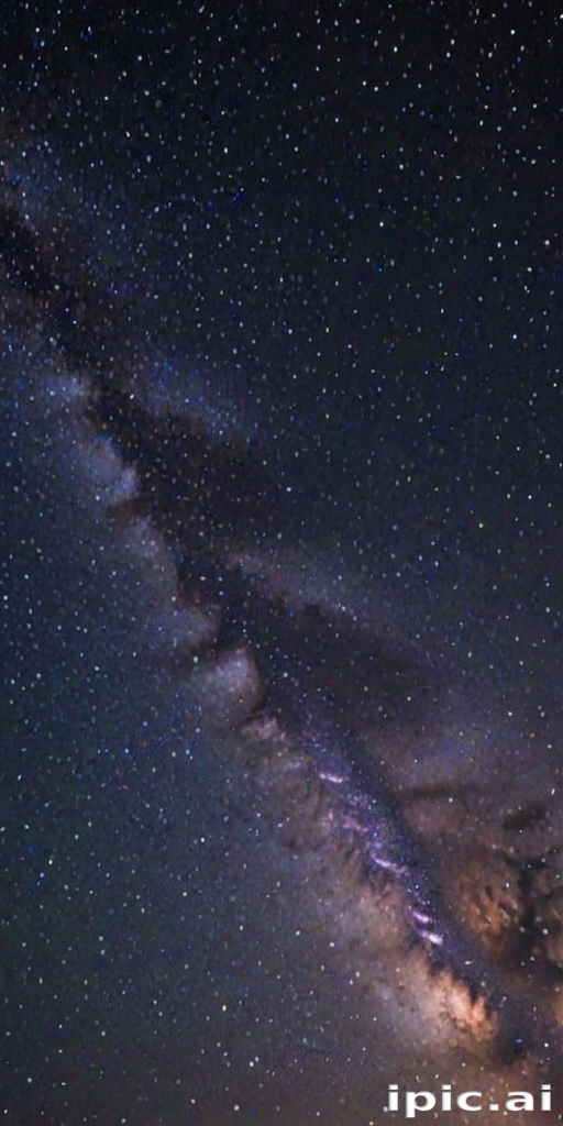 Stunning View of the Milky Way Galaxy Illuminating the Night Sky