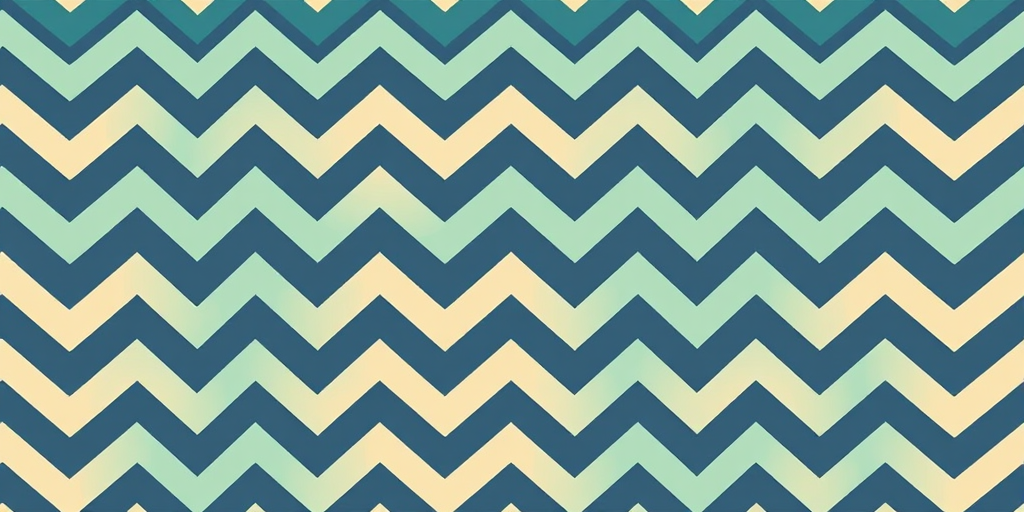 generate a seamless chevron pattern with alternating colors of mint green, navy blue, and beige, using a Canon EOS 5D Mark IV camera, ISO 100, aperture f/8, captured in a top-down view for clarity.