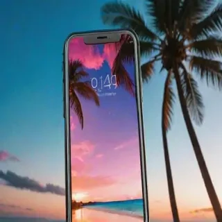 summer phone background