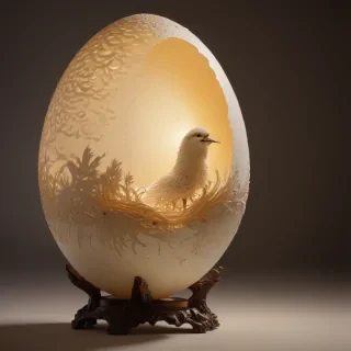 ostrich egg