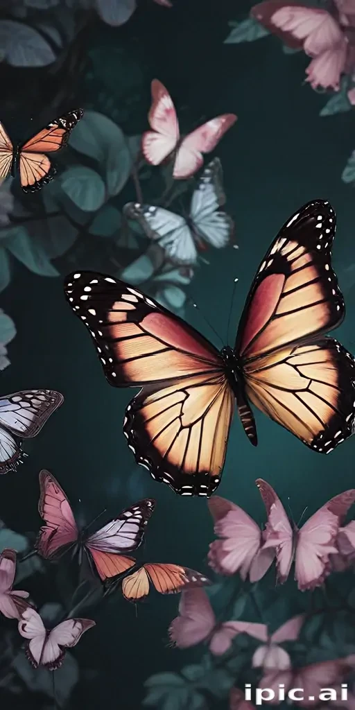 aesthetic wallpaper butterfly