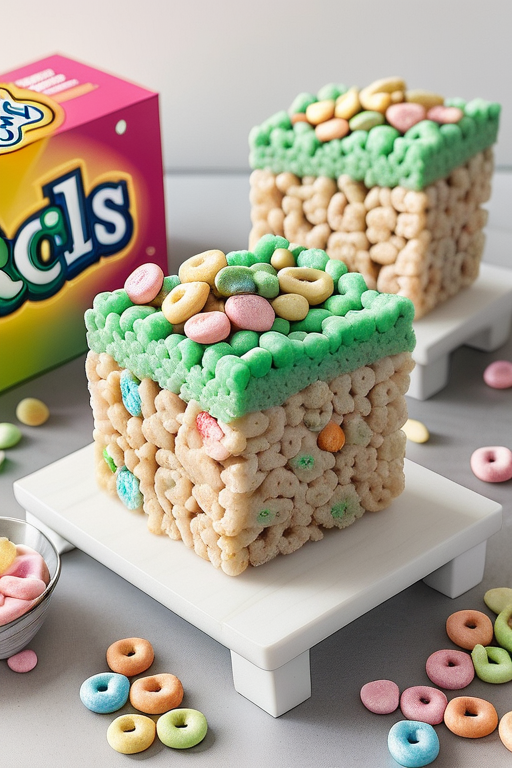 lucky charms rice crispy treats