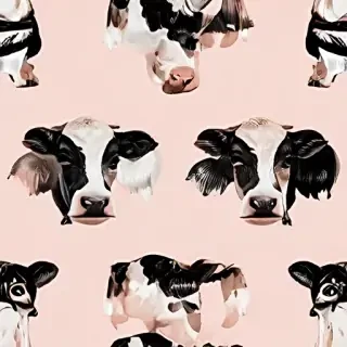 aesthetic cow print wallpaper