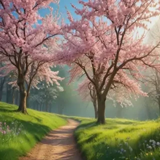 spring backgrounds aesthetic
