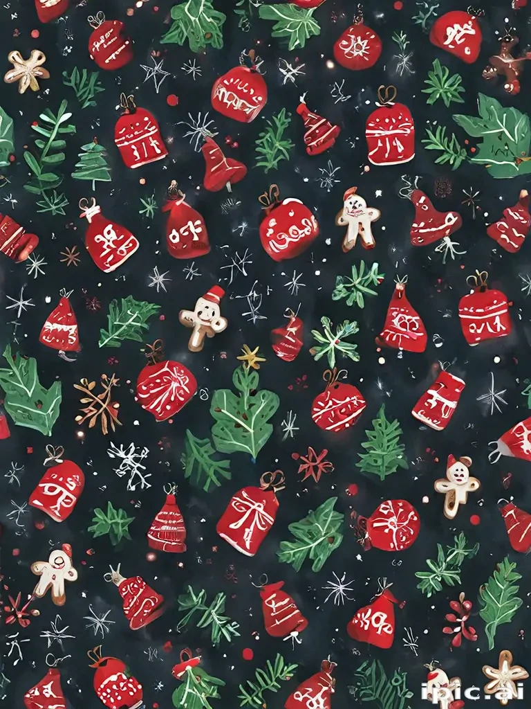 christmas background iphone