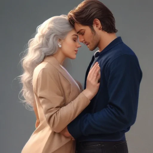 couples drawing poses
