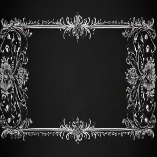 border clip art black and white