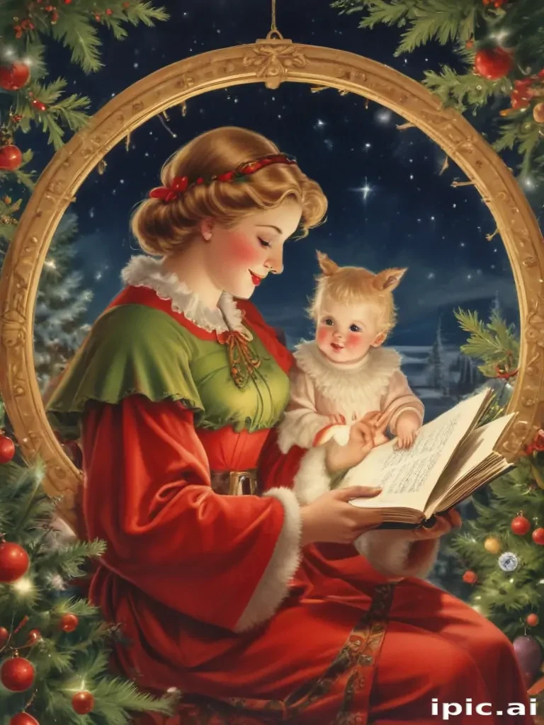 free printable vintage christmas pictures