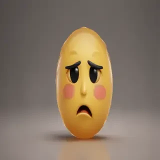 sad emoji transparent