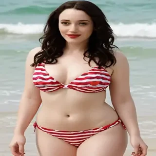kat dennings in bikini