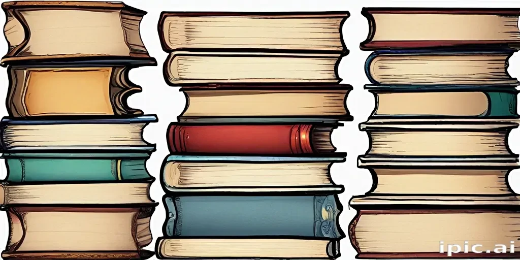 bookstack clipart