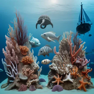 sea creatures