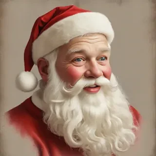 vintage santa png
