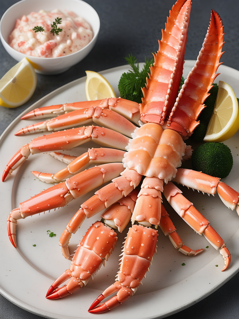 what to serve with king crab legs