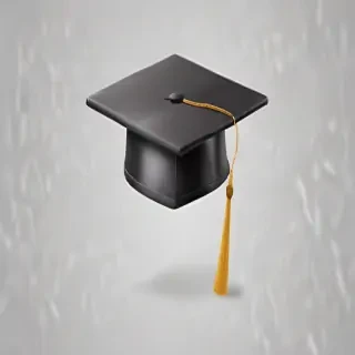 transparent graduation cap
