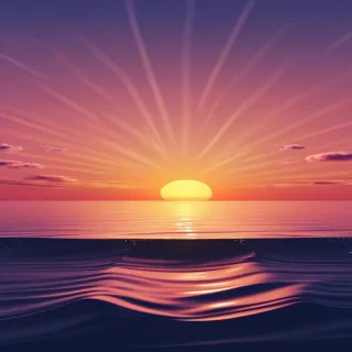 sunset phone wallpaper