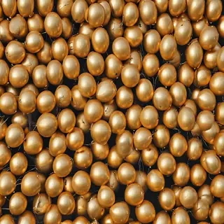 golden balloons